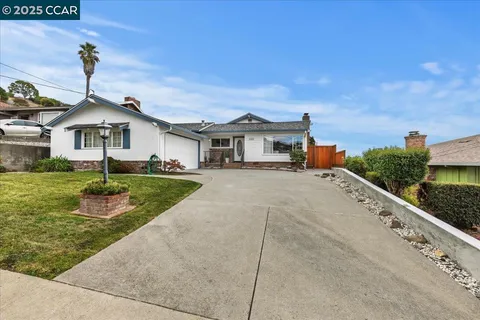 a view of house and outdoor space with yard