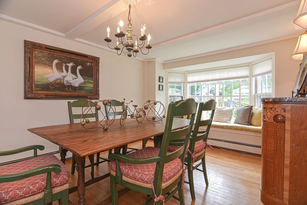 93 Granite Street, Unit 1 Rockport, MA 01966 - Photo 13 of 24 a view of a dining room with furniture window and wooden floor