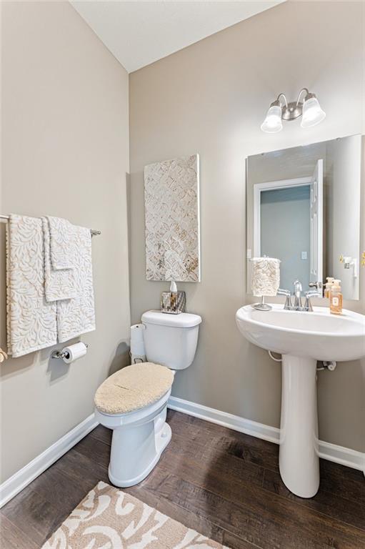 331 Trinity Way Wexford, PA 15090 - Photo 29 of 50 a bathroom with a sink toilet and a mirror