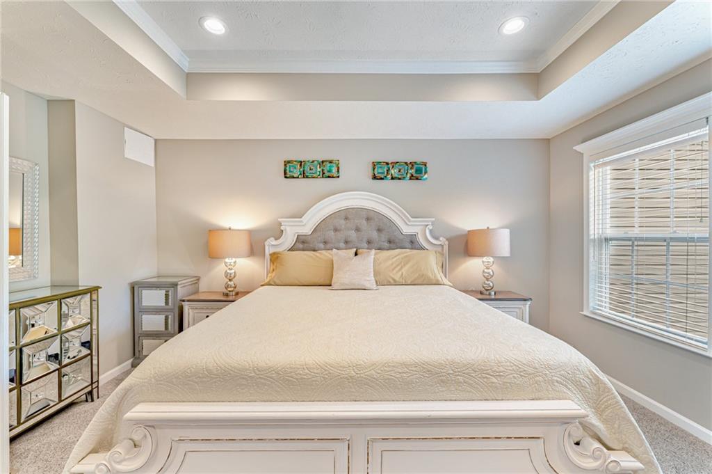 331 Trinity Way Wexford, PA 15090 - Photo 32 of 50 a large white bed in a white room