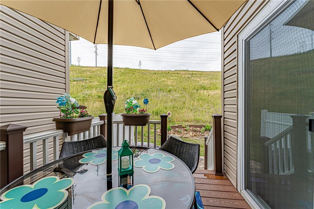 331 Trinity Way Wexford, PA 15090 - Photo 43 of 50 a balcony view with a potted plant