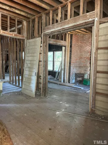 a front view of a building