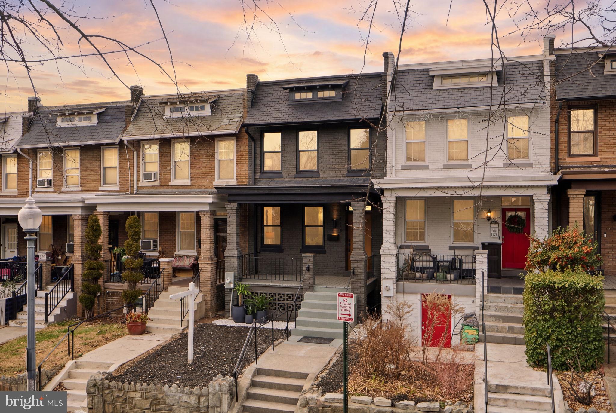 1412 Trinidad Avenue Northeast Washington, DC 20002 - Photo 2 of 47 a front view of a building with sitting area