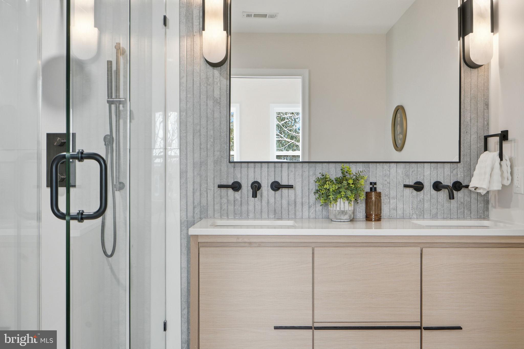 1412 Trinidad Avenue Northeast Washington, DC 20002 - Photo 28 of 47 a bathroom with a sink and a mirror