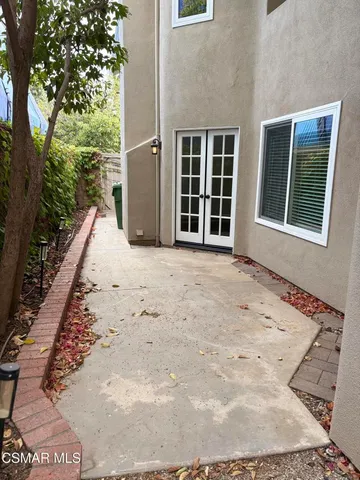 a outdoor space view with a sitting space