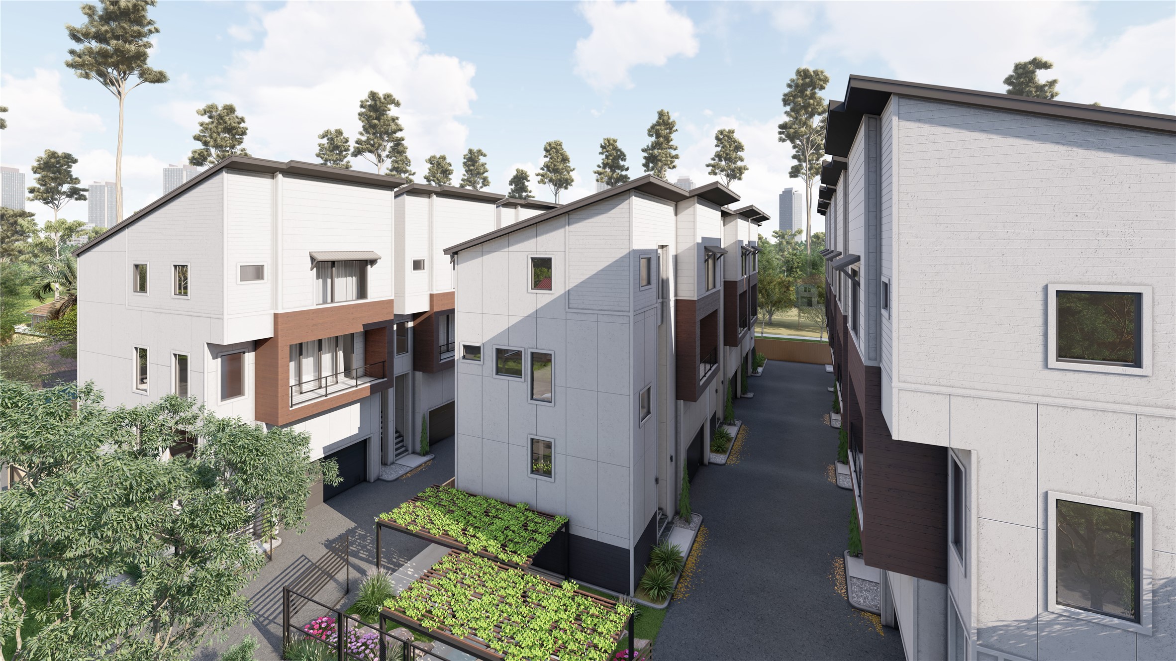 1034 West 17th Street, Unit D Houston, TX 77008 - Photo 23 of 27 a view of a house with a yard