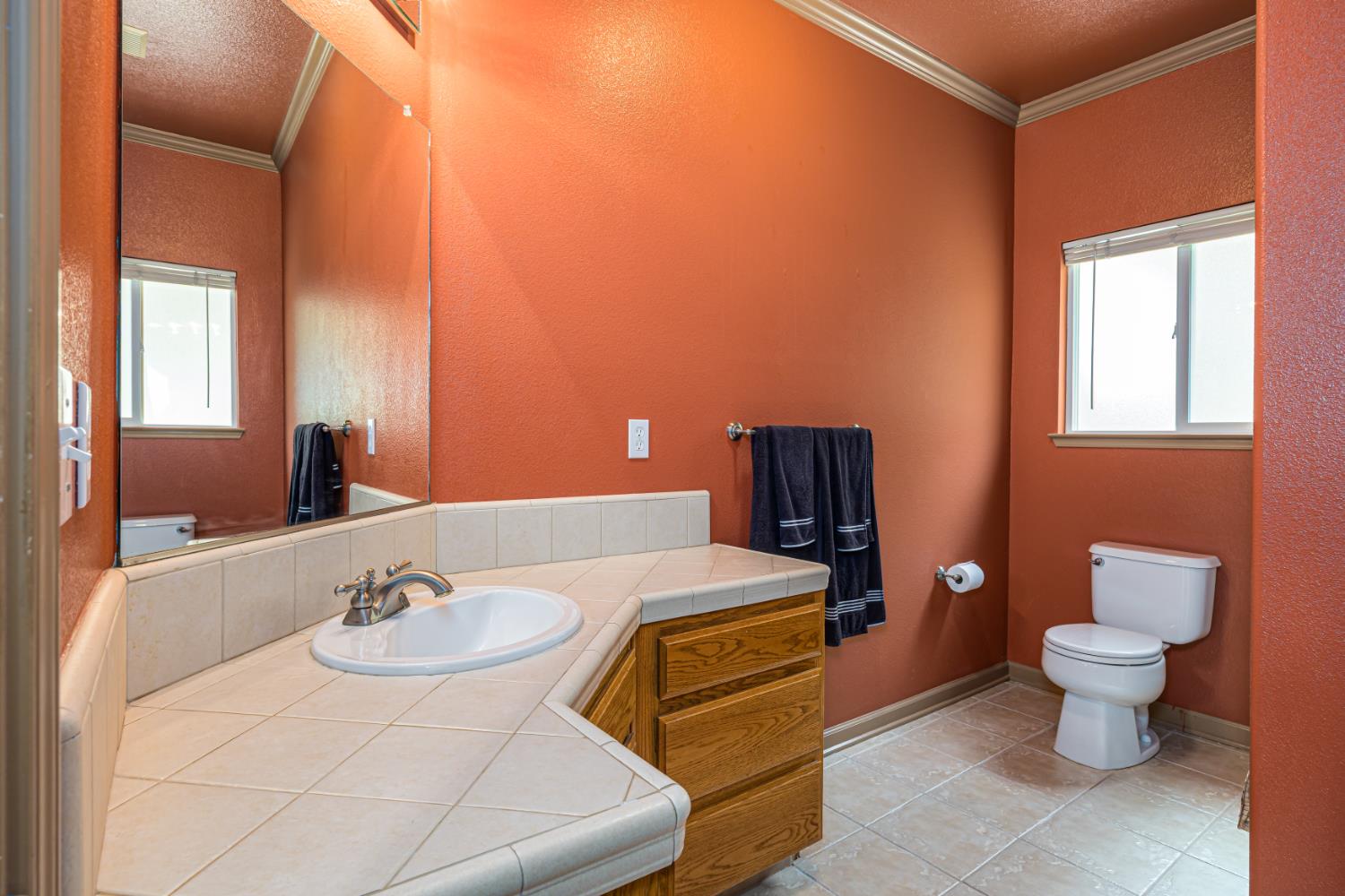 2083 State Rte 26 Valley Springs, CA 95252 - Photo 26 of 59 a bathroom with a sink and a mirror