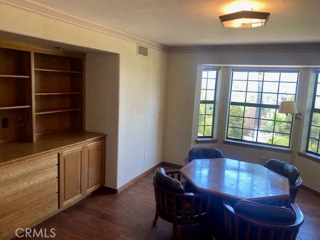 a room with furniture and a window