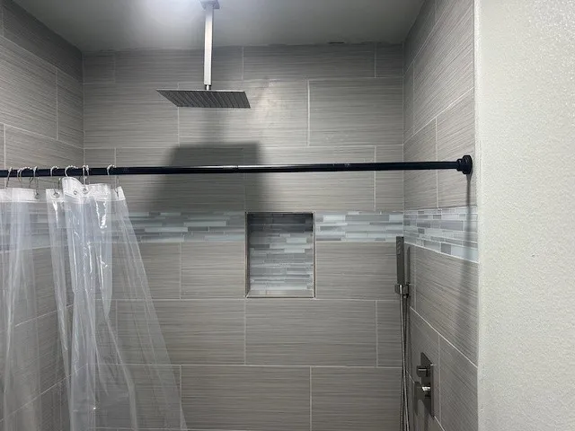 a close view of bathroom