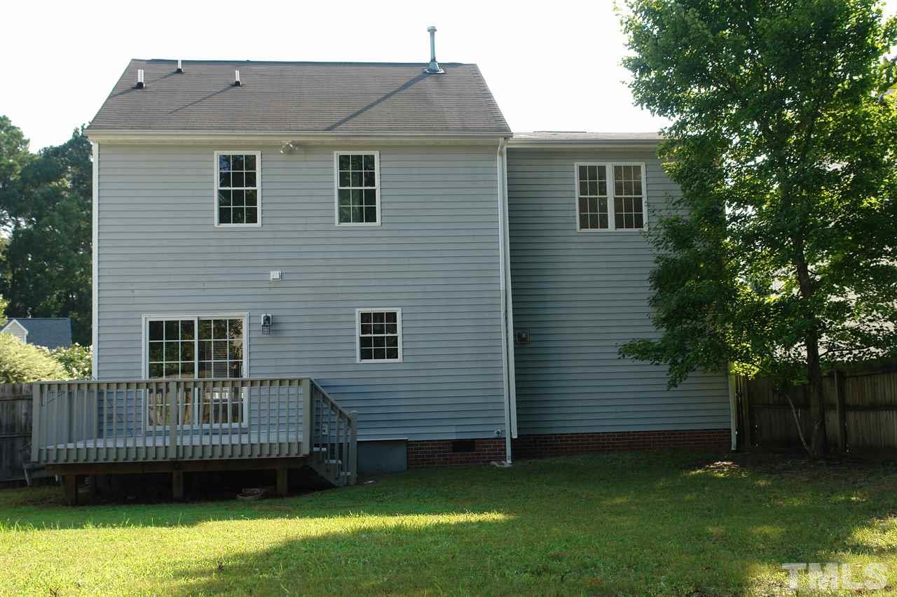 8317 Neuse Rapids Road Raleigh, NC 27616 - Photo 22 of 25 View toward the house from the deep back yard.