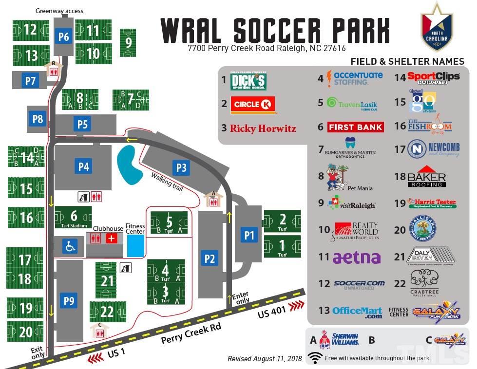 8317 Neuse Rapids Road Raleigh, NC 27616 - Photo 24 of 25 The WRAL Soccer Fields are but a short walk away. Awesome sauce!