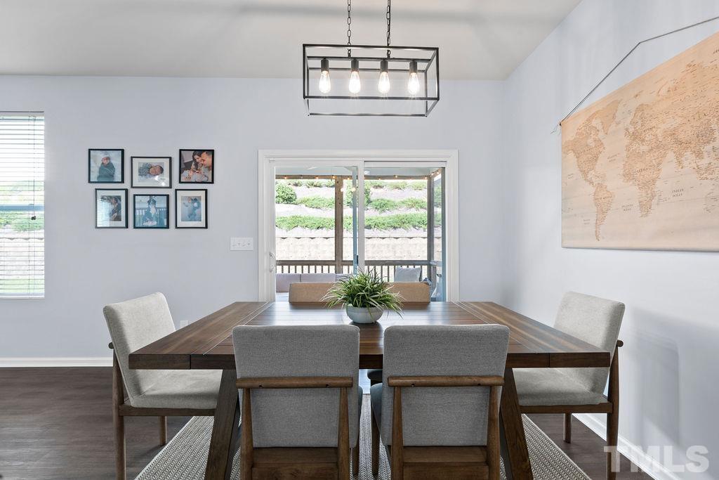 3518 Winding Walk Court Raleigh, NC 27616 - Photo 12 of 46 Gorgeous breakfast room lighting