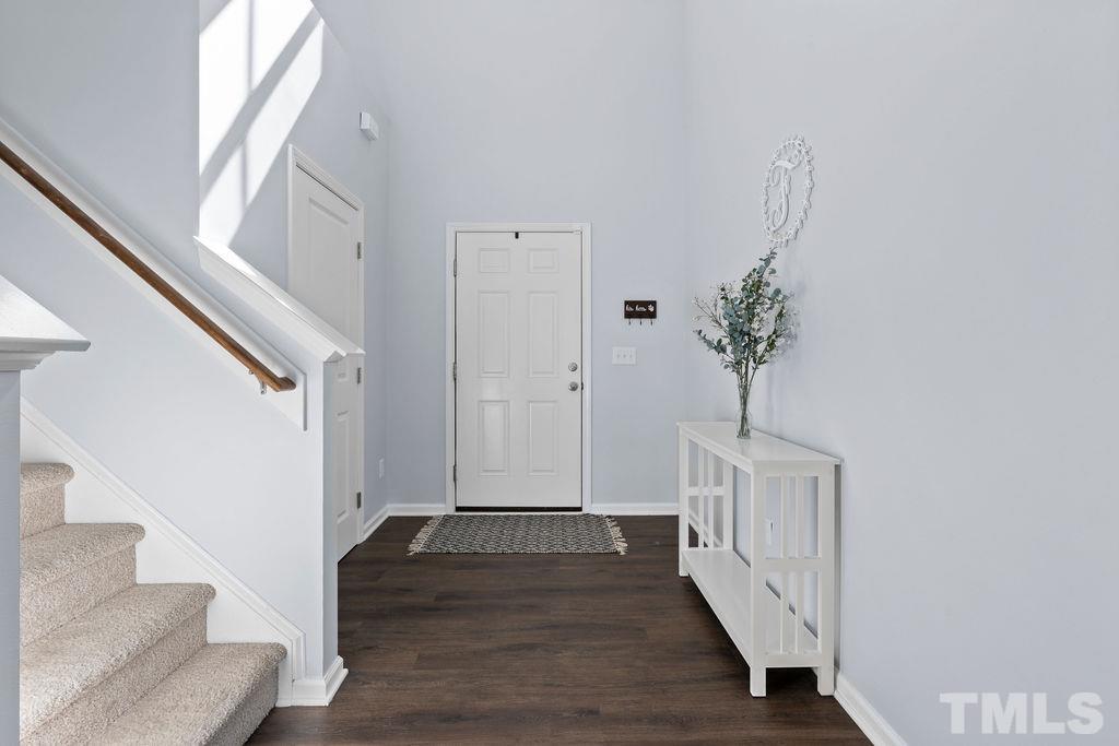 3518 Winding Walk Court Raleigh, NC 27616 - Photo 3 of 46 Grandiose 2 story foyer welcoming you with light and warmth