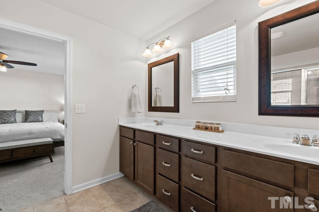 3518 Winding Walk Court Raleigh, NC 27616 - Photo 32 of 46 Spacious double vanity with ample counter space
