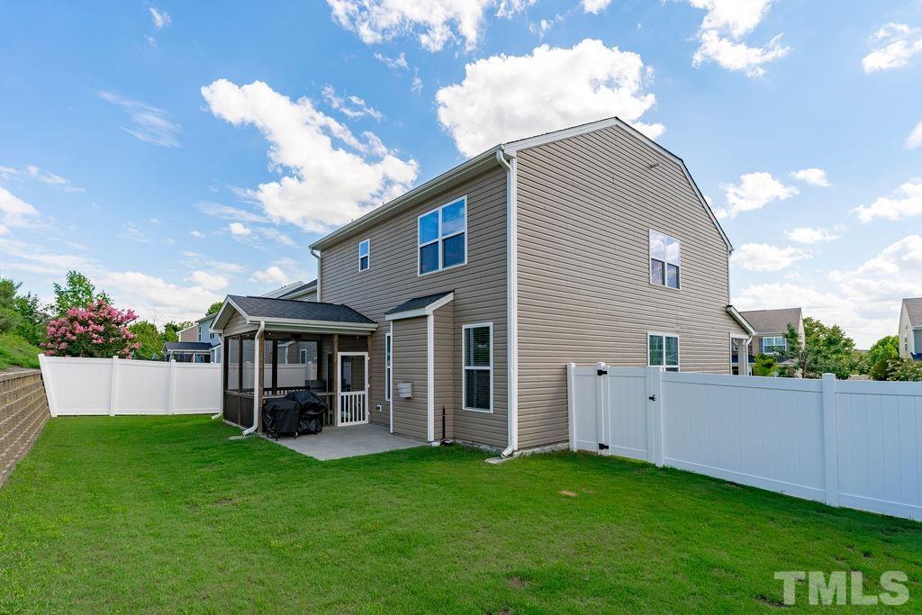 3518 Winding Walk Court Raleigh, NC 27616 - Photo 35 of 46 Flat backyard is perfect for entertaining