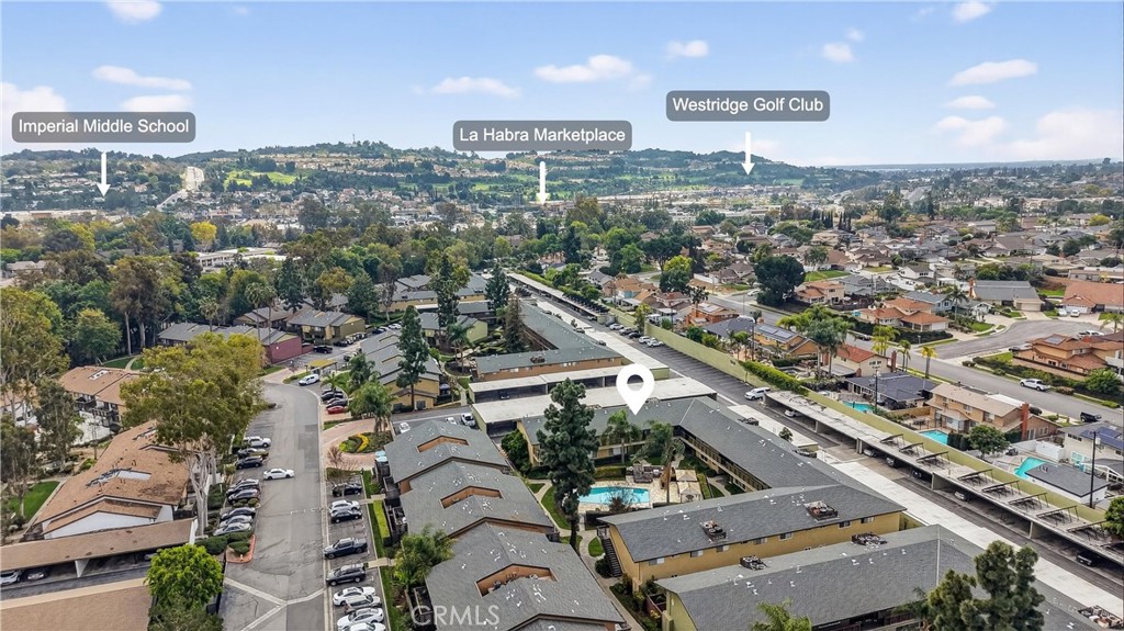 1430 West Lambert Road, Unit 384 La Habra, CA 90631 - Photo 32 of 41 an aerial view of a city