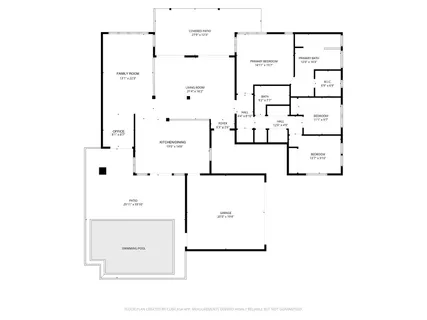 a picture of a floor plan