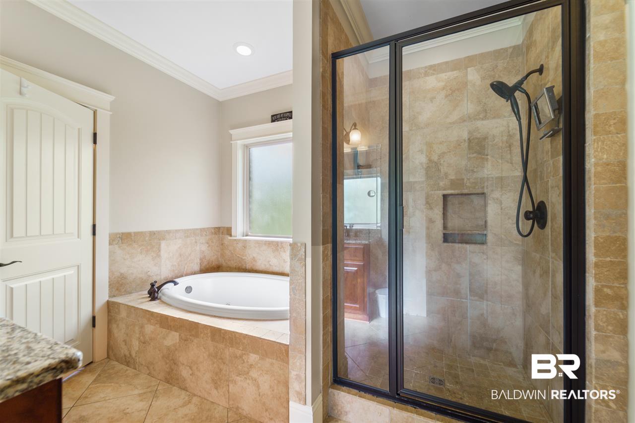 24011 Trowbridge Court Daphne, AL 36526 - Photo 19 of 32 Master Tub and Shower