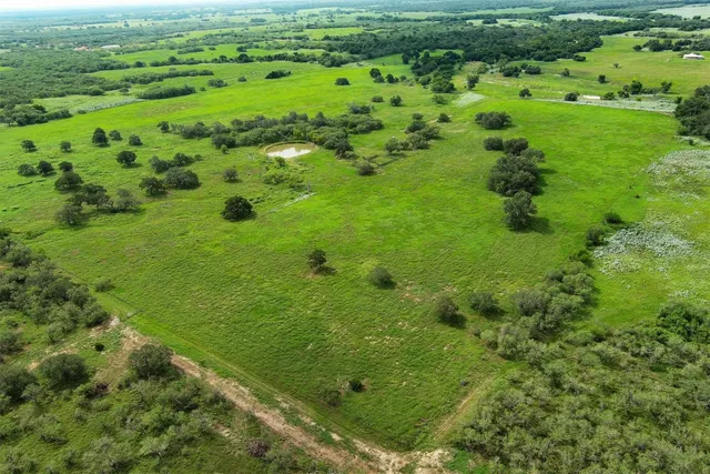 a view of a green field