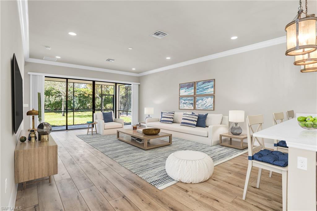 4420 Aurora Street Naples, FL 34119 - Photo 2 of 50 Living Room Virtually Staged