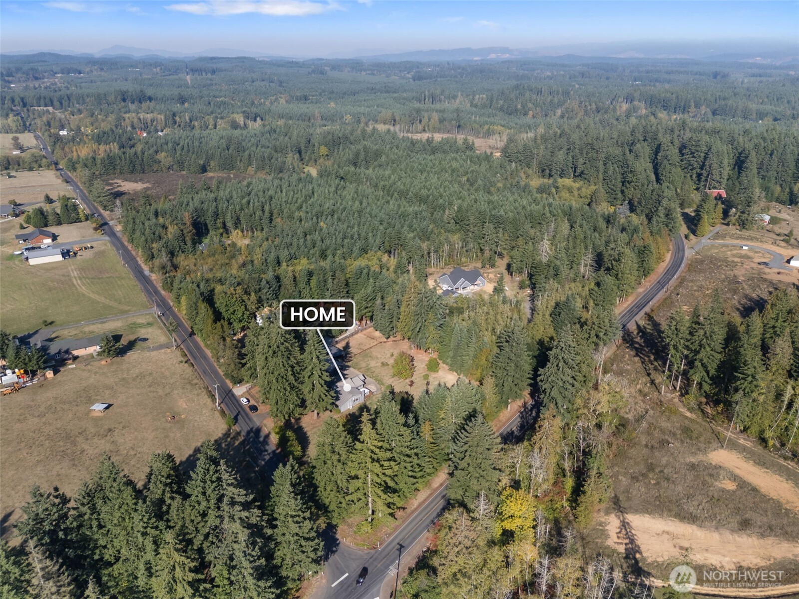 106 Pattee Road Chehalis, WA 98532 - Photo 39 of 40 an aerial view of residential house with outdoor space