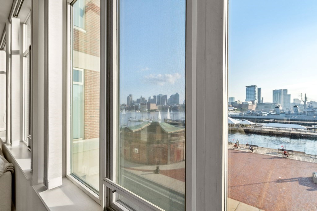 197 8th Street, Unit 330 Boston, MA 02129 - Photo 23 of 39 a view of a city from a window