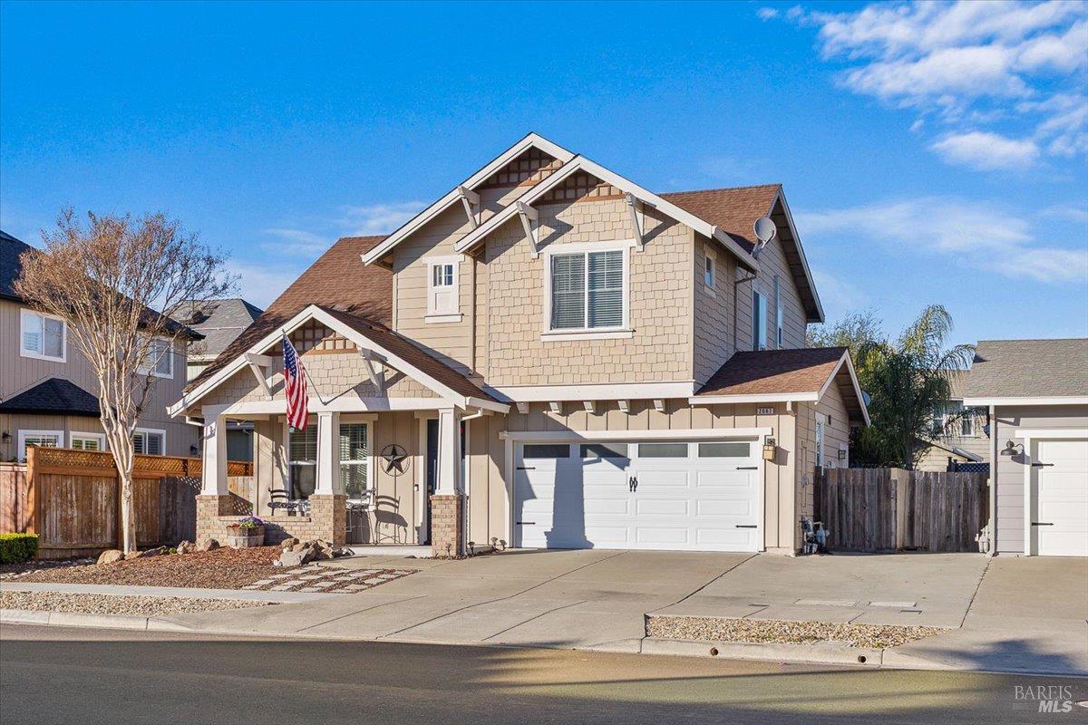 2067 San Miguel Avenue Santa Rosa, CA 95403 - Photo 36 of 38 a front view of a house with a yard