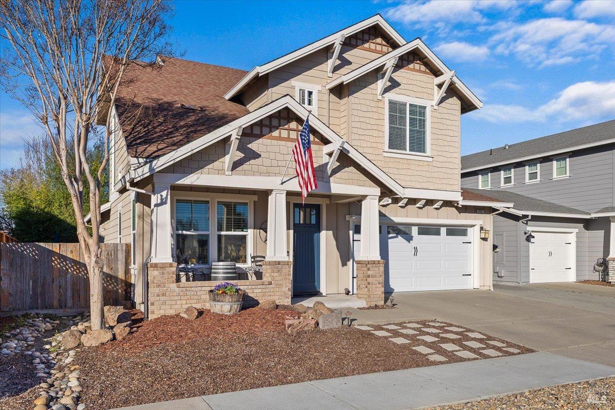 2067 San Miguel Avenue Santa Rosa, CA 95403 - Photo 38 of 38 a view of a white house with large windows and wooden fence
