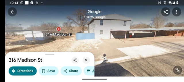 a view of a terrace view