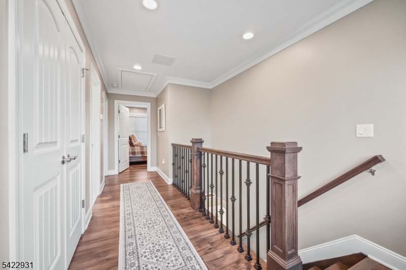 13 Fox Run Monroe Township, NJ 08831 - Photo 22 of 46 a view of a hallway with a hardwood floor