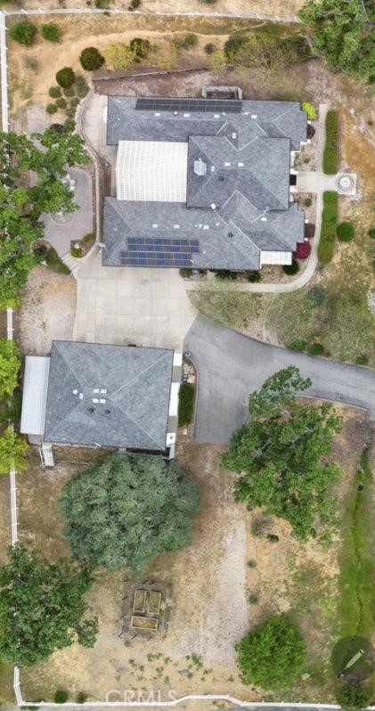 3200 San Fernando Road Atascadero, CA 93422 - Photo 5 of 45 an aerial view of a house with a garden and lake view