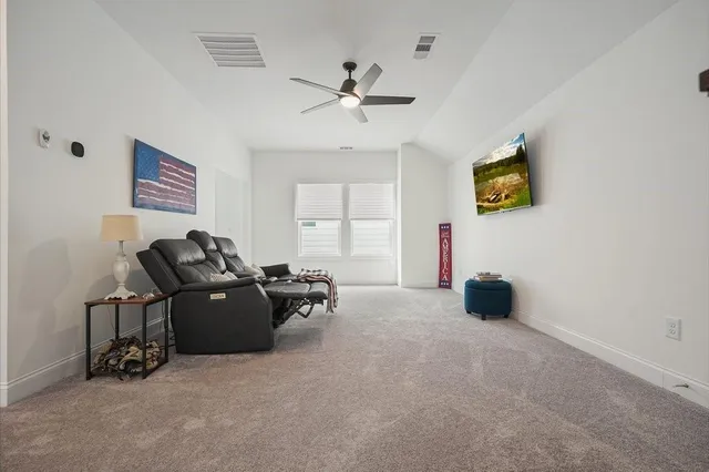 a view of a lake with a mountain