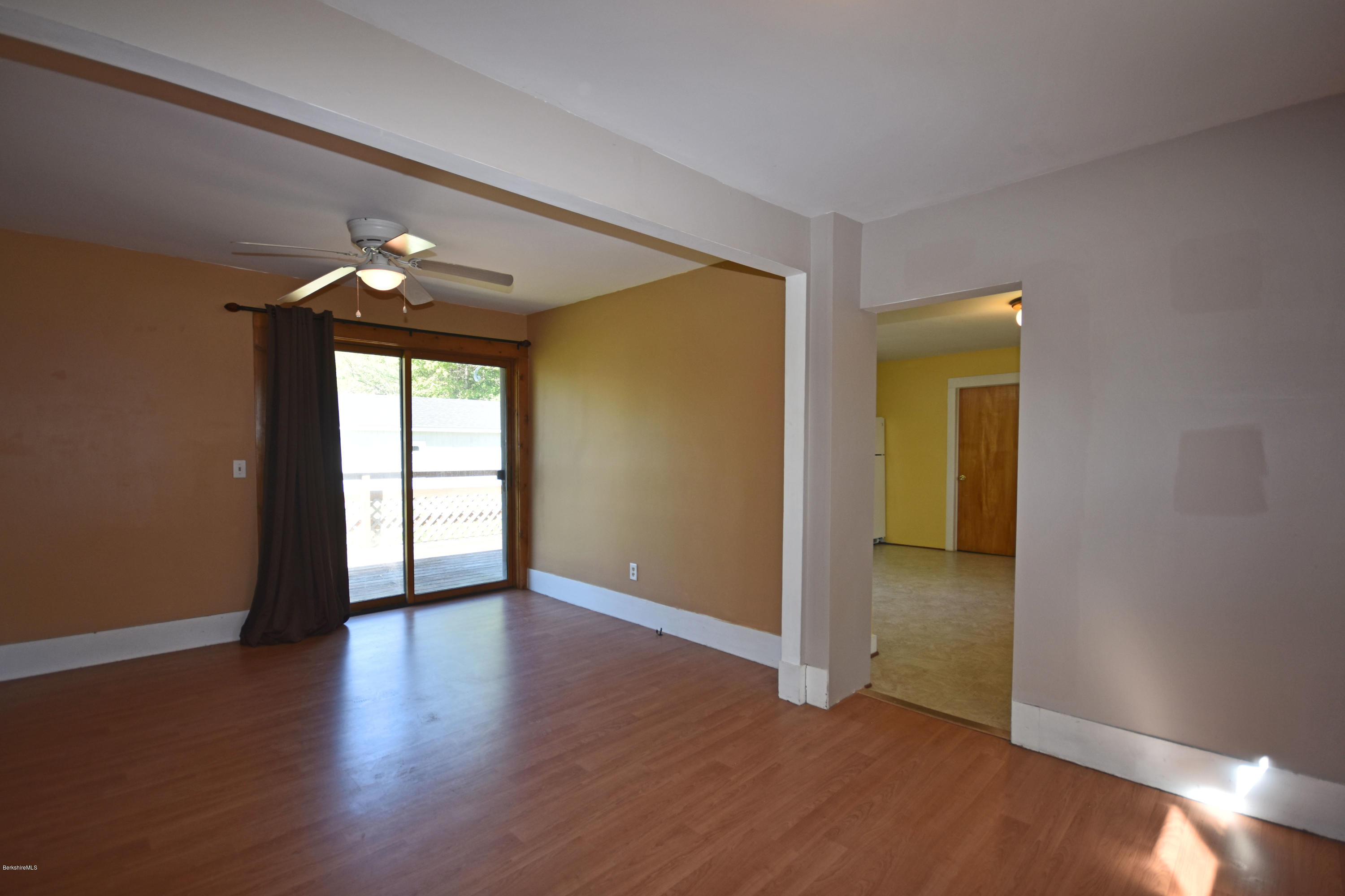 46 Berkley Street Pittsfield, MA 01201 - Photo 11 of 42 wooden floor in an empty room with a window