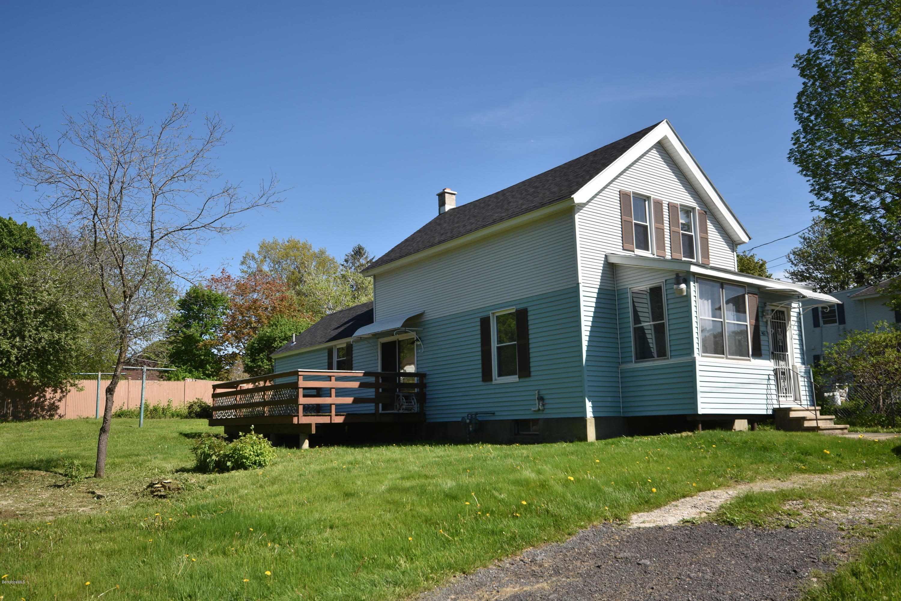 46 Berkley Street Pittsfield, MA 01201 - Photo 2 of 42 a front view of house with yard and green space