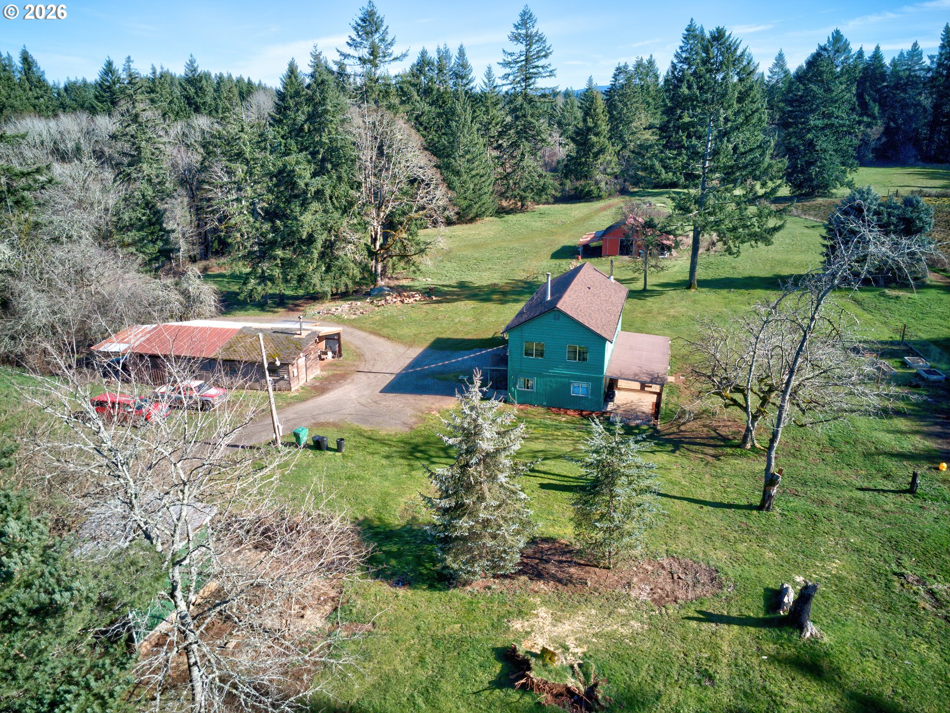 33318 Southeast Funny Farm Road Estacada, OR 97023 - Photo 9 of 38 Drone View/UAV