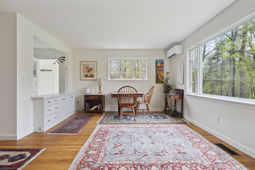 64 Trapelo Road Lincoln, MA 01773 - Photo 10 of 33 a living room with furniture and a rug