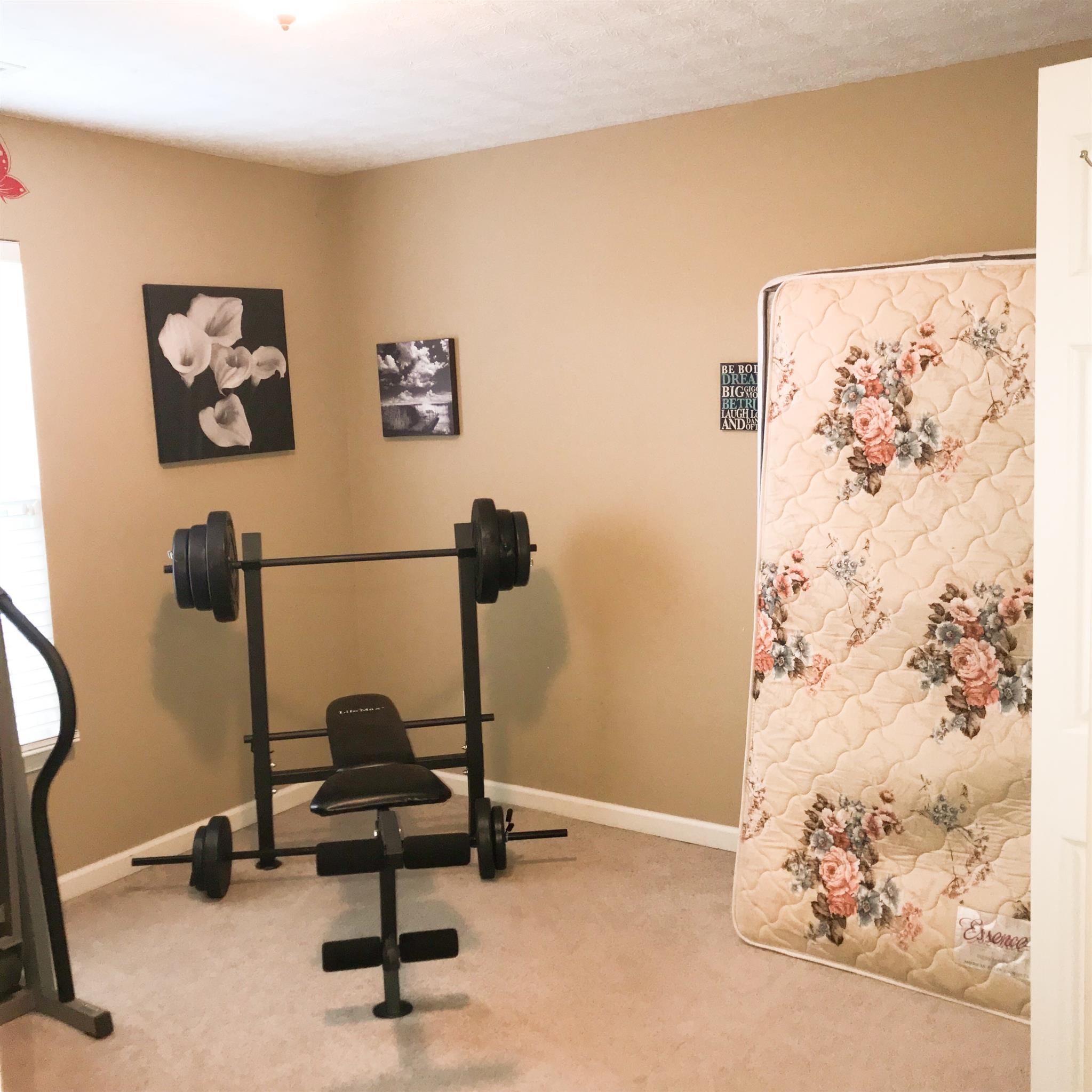 714 Arabian Lane Springfield, TN 37172 - Photo 16 of 25 Bedroom 2 is currently being used as a mini gym.