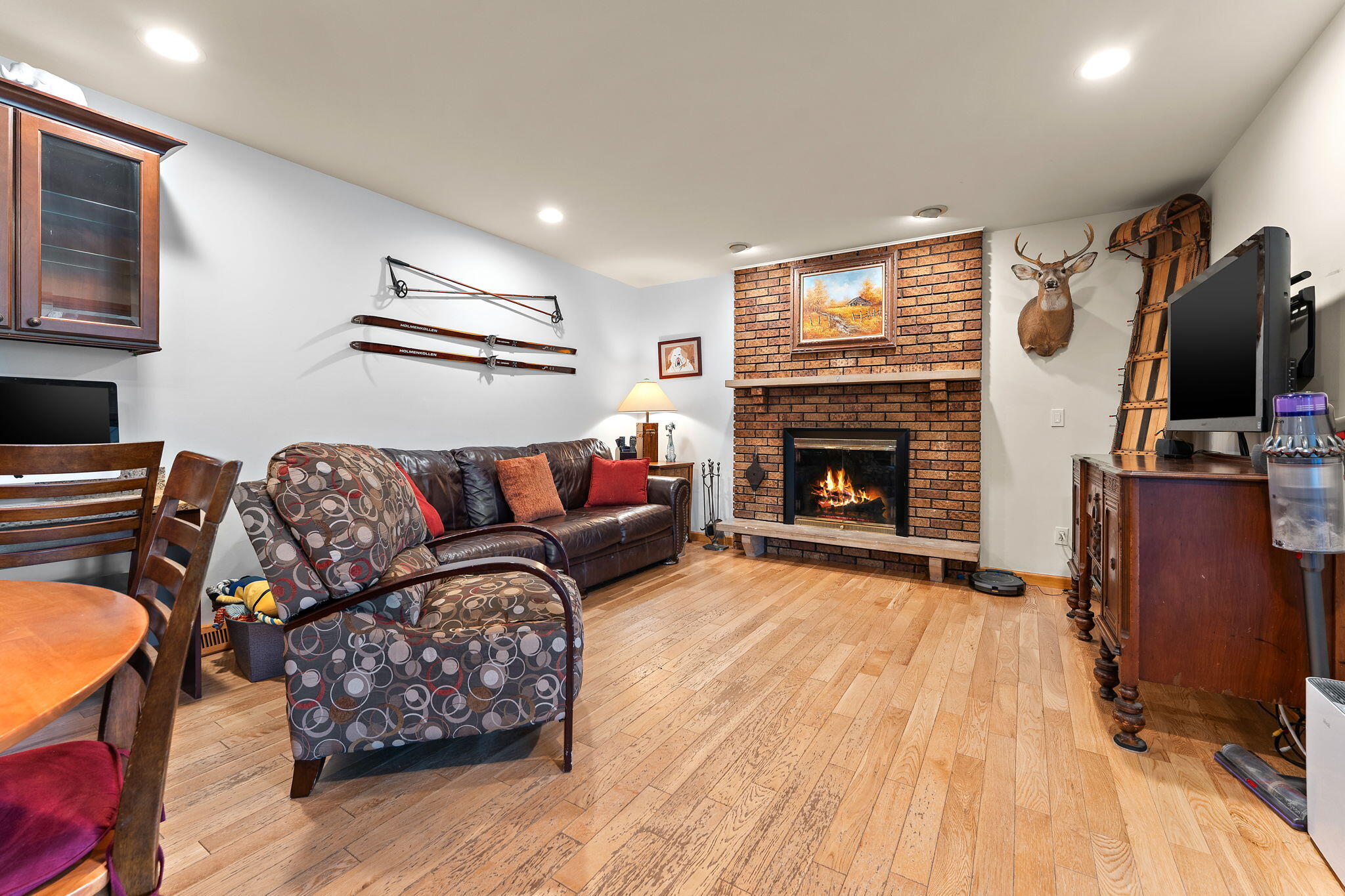 3910 West 106th Lane Crown Point, IN 46307 - Photo 11 of 31 a living room with furniture and a fireplace