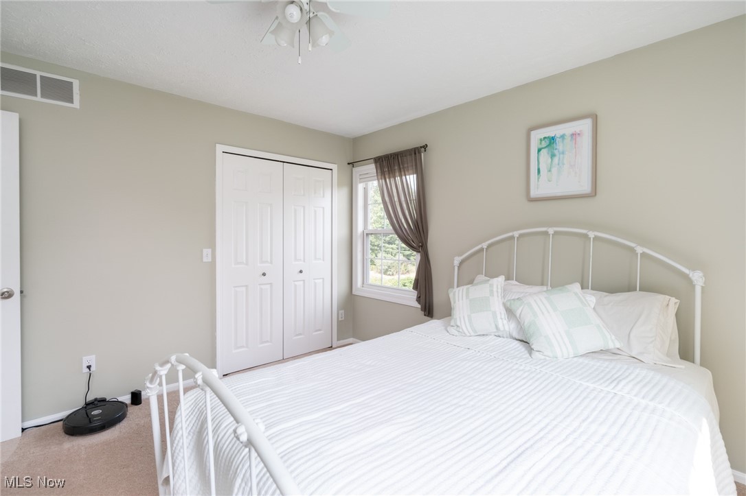 12345 Darrow Road Vermilion, OH 44089 - Photo 45 of 50 Carpeted bedroom featuring a closet and ceiling fan