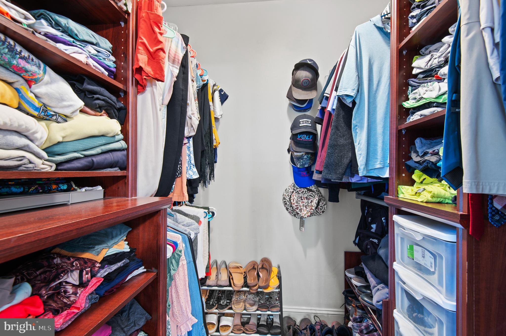 20000 Cameron Mill Road Parkton, MD 21120 - Photo 20 of 57 a view of walk in closet with clothes and shoes