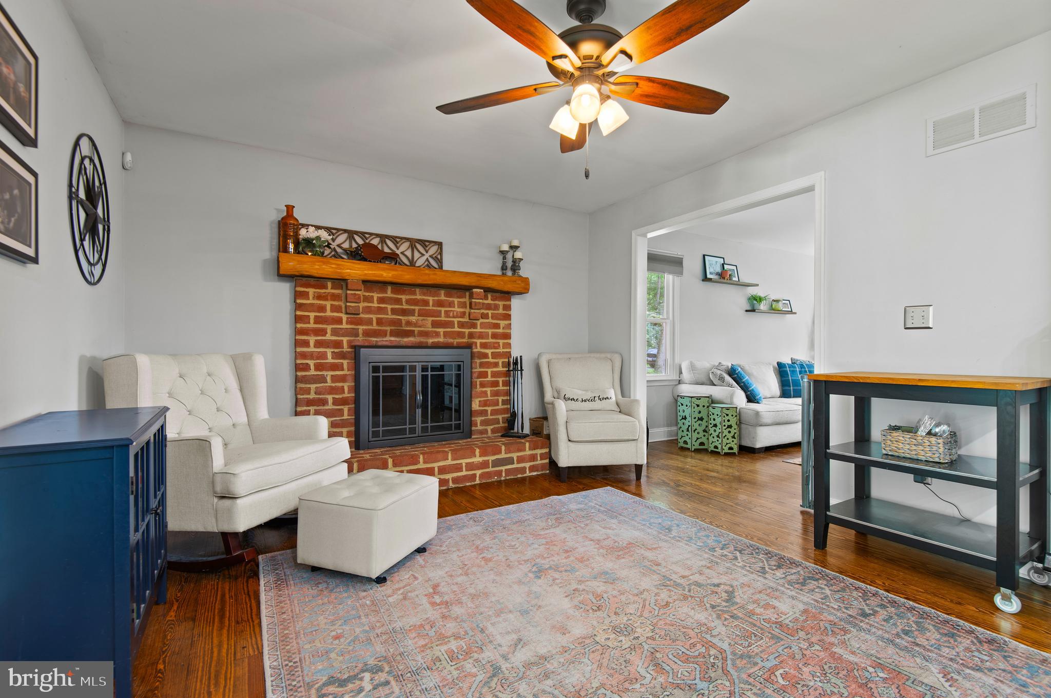 20000 Cameron Mill Road Parkton, MD 21120 - Photo 10 of 57 a living room with furniture and a fireplace