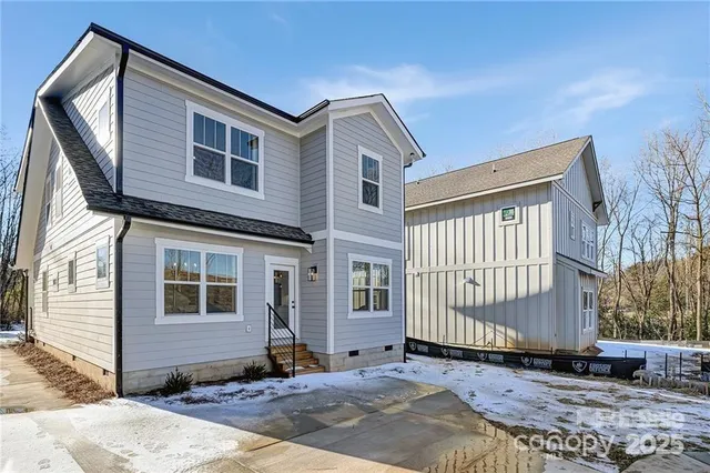 a backyard of a house