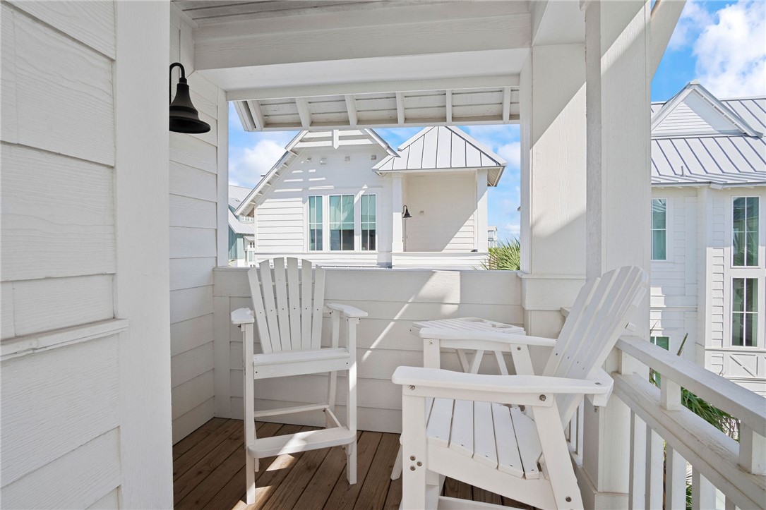 214 Sunset Avenue, Unit 2 Port Aransas, TX 78373 - Photo 13 of 37 a view of entryway with a front door