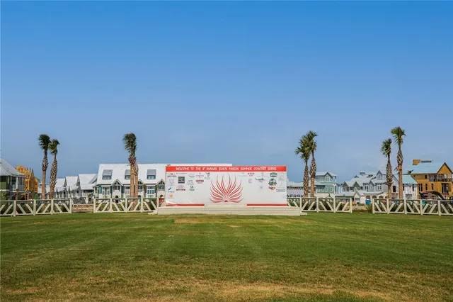 a view of a lake with a terrace