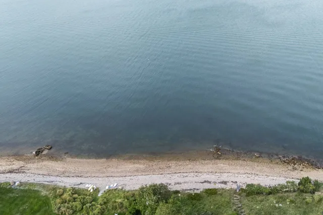an outdoor space with lots of fruit and vegetables