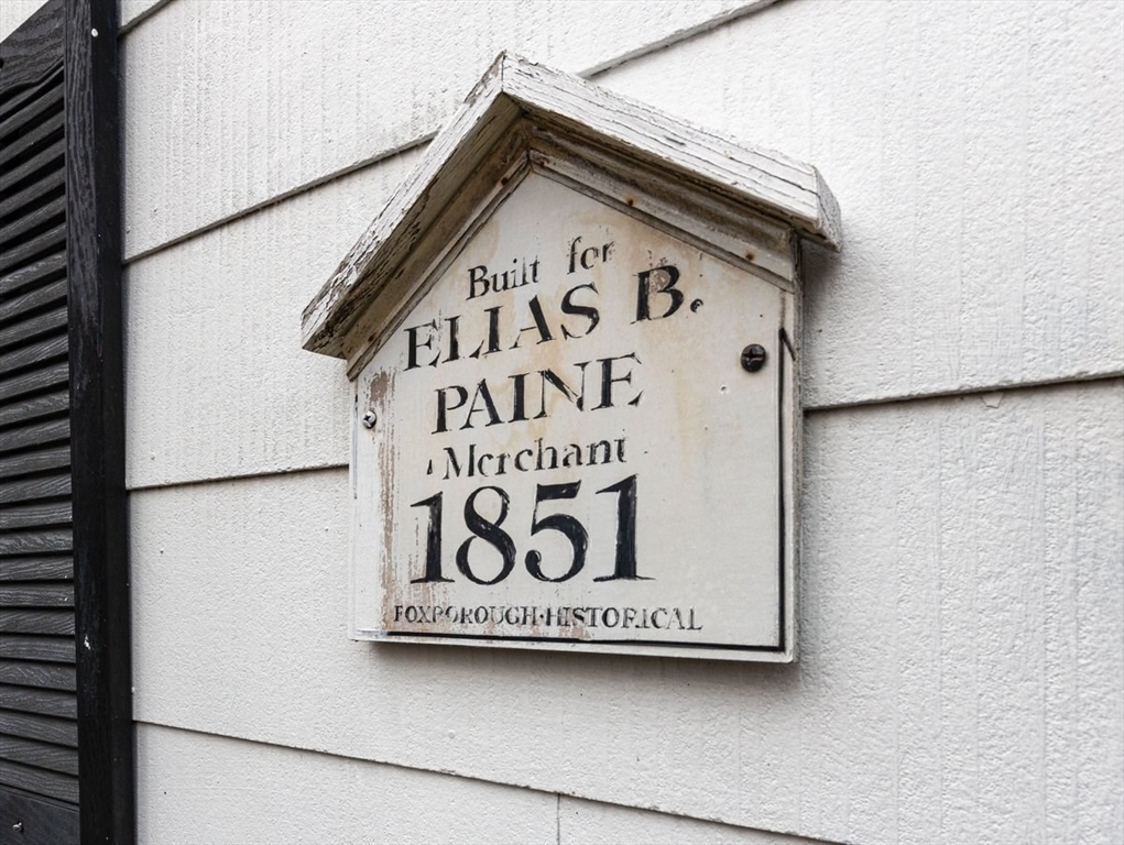 12 Spring Street Foxboro, MA 02035 - Photo 39 of 42 a close up of a street sign