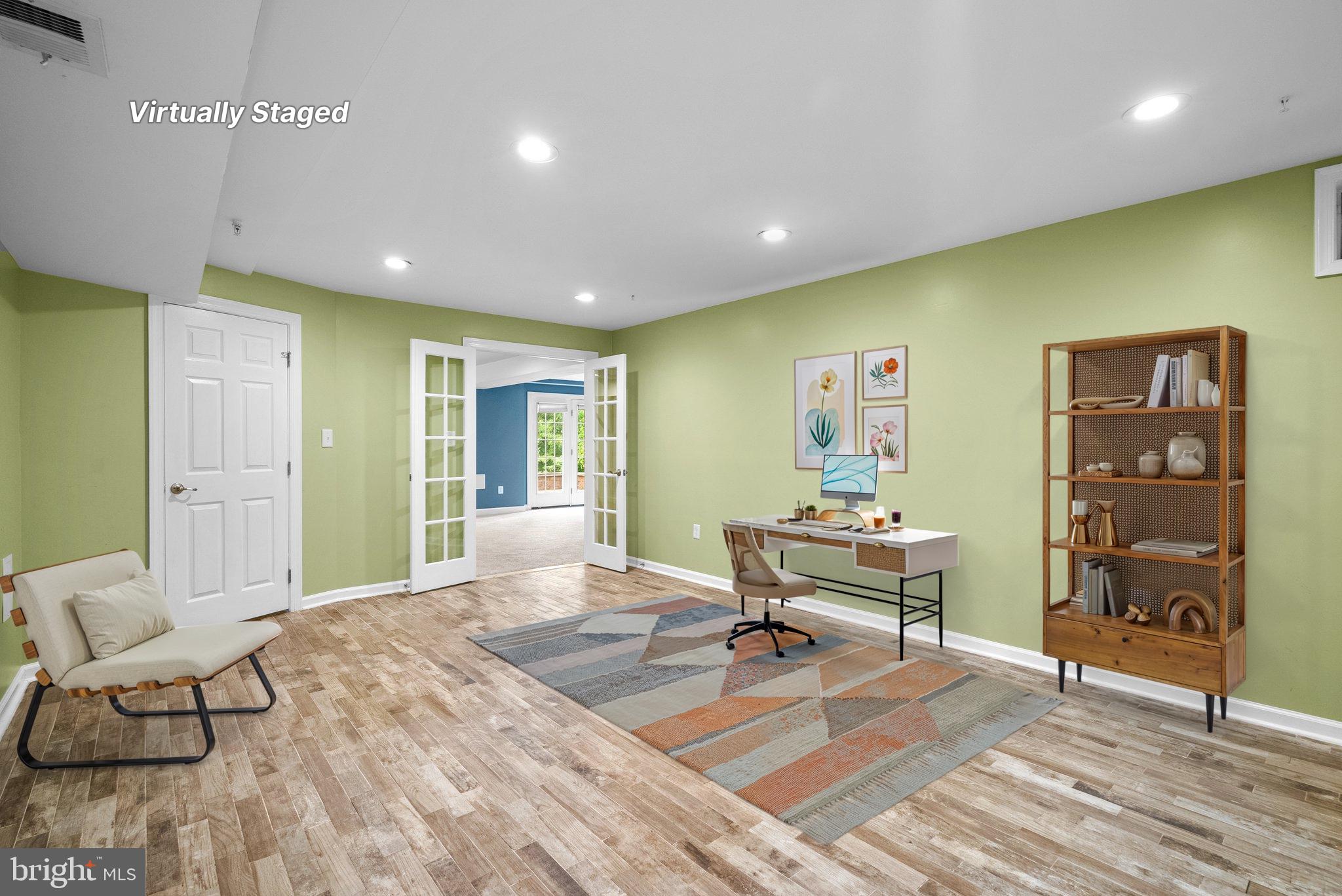 8304 Cedarview Court Clinton, MD 20735 - Photo 35 of 39 a living room with furniture and wooden floor
