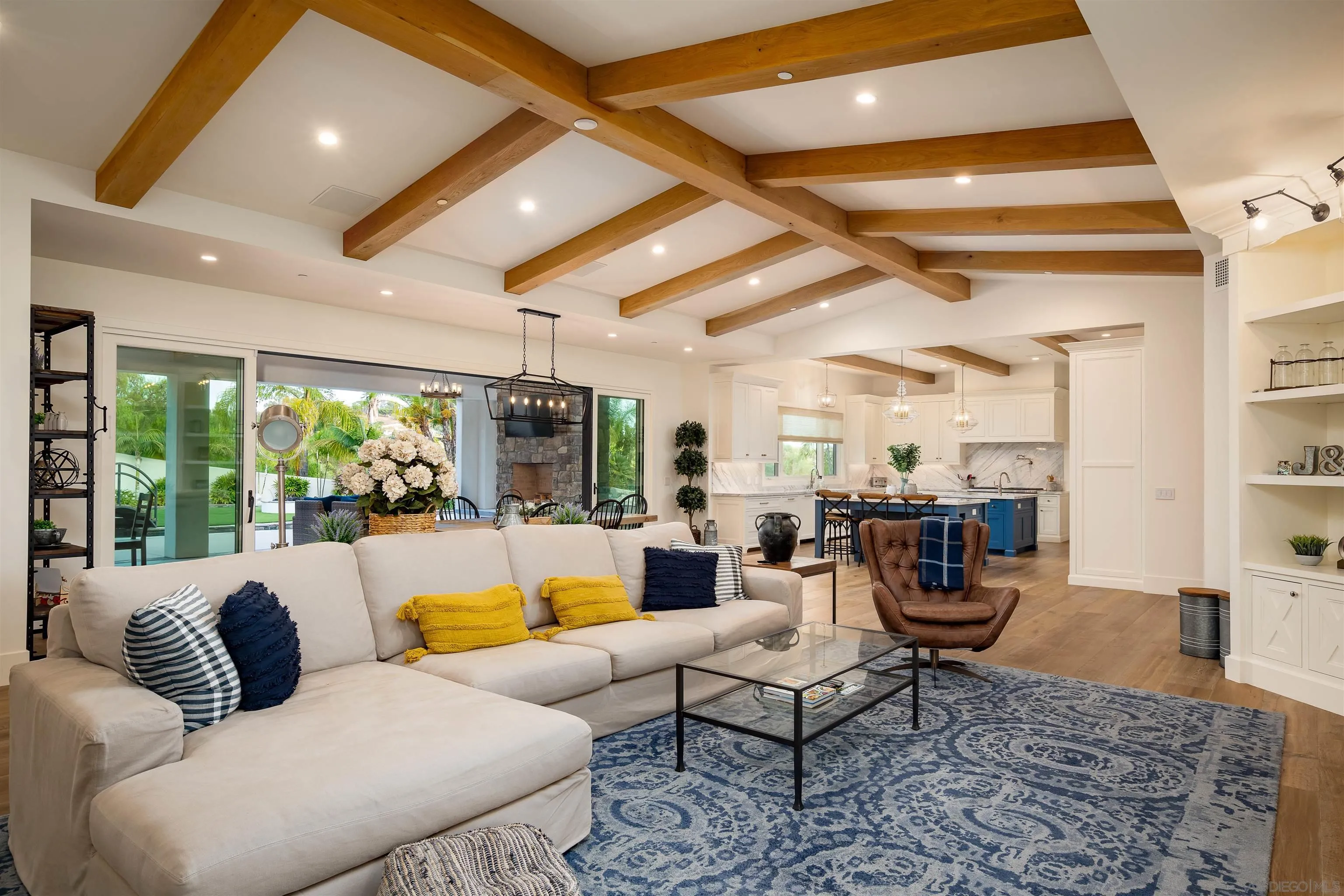 3419 Via Monteverde Encinitas, CA 92024 - Photo 12 of 73 a living room with furniture and a large window