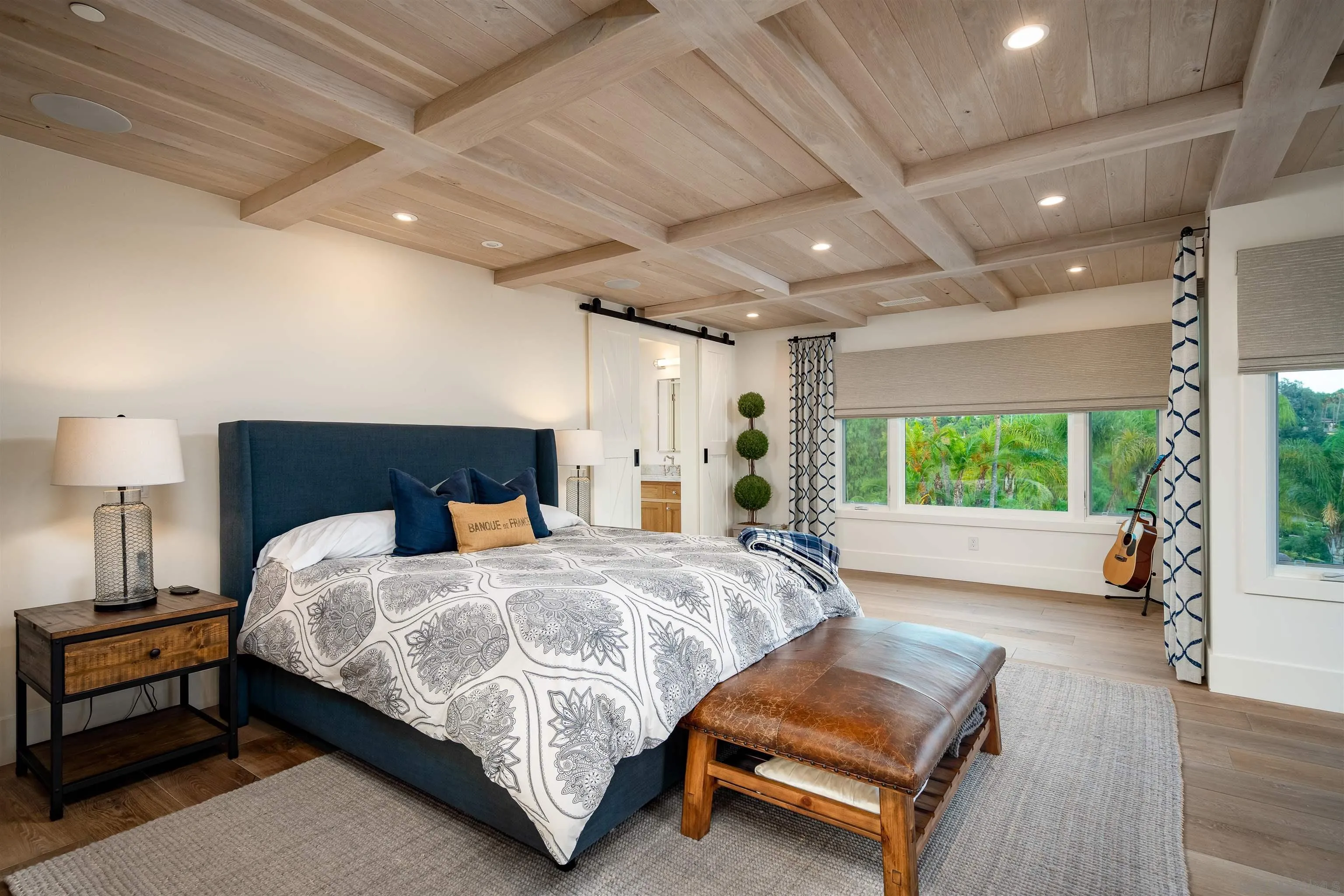 3419 Via Monteverde Encinitas, CA 92024 - Photo 24 of 73 a bed room with a bed window and a couch