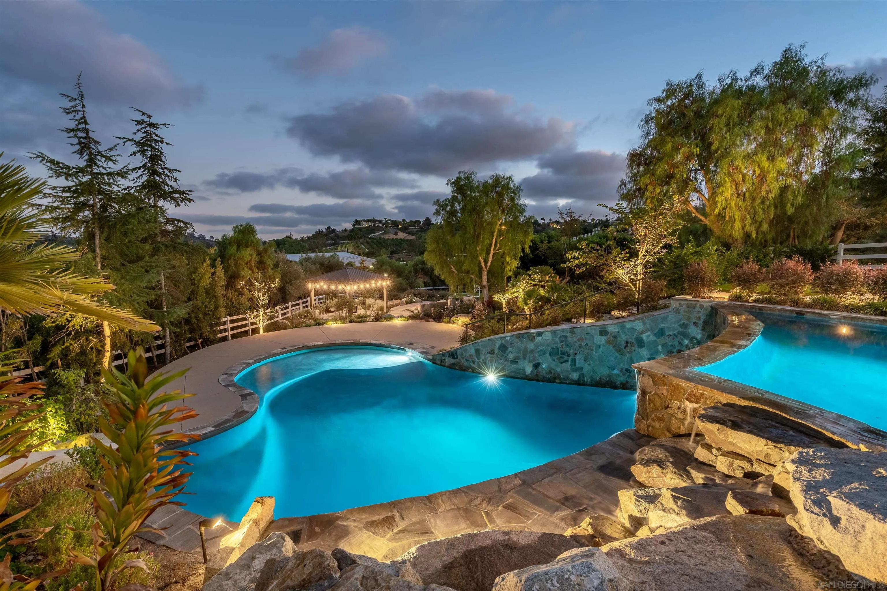 3419 Via Monteverde Encinitas, CA 92024 - Photo 59 of 73 a view of a swimming pool with a yard